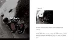 Desktop Screenshot of billjoslin.com