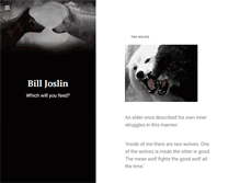Tablet Screenshot of billjoslin.com